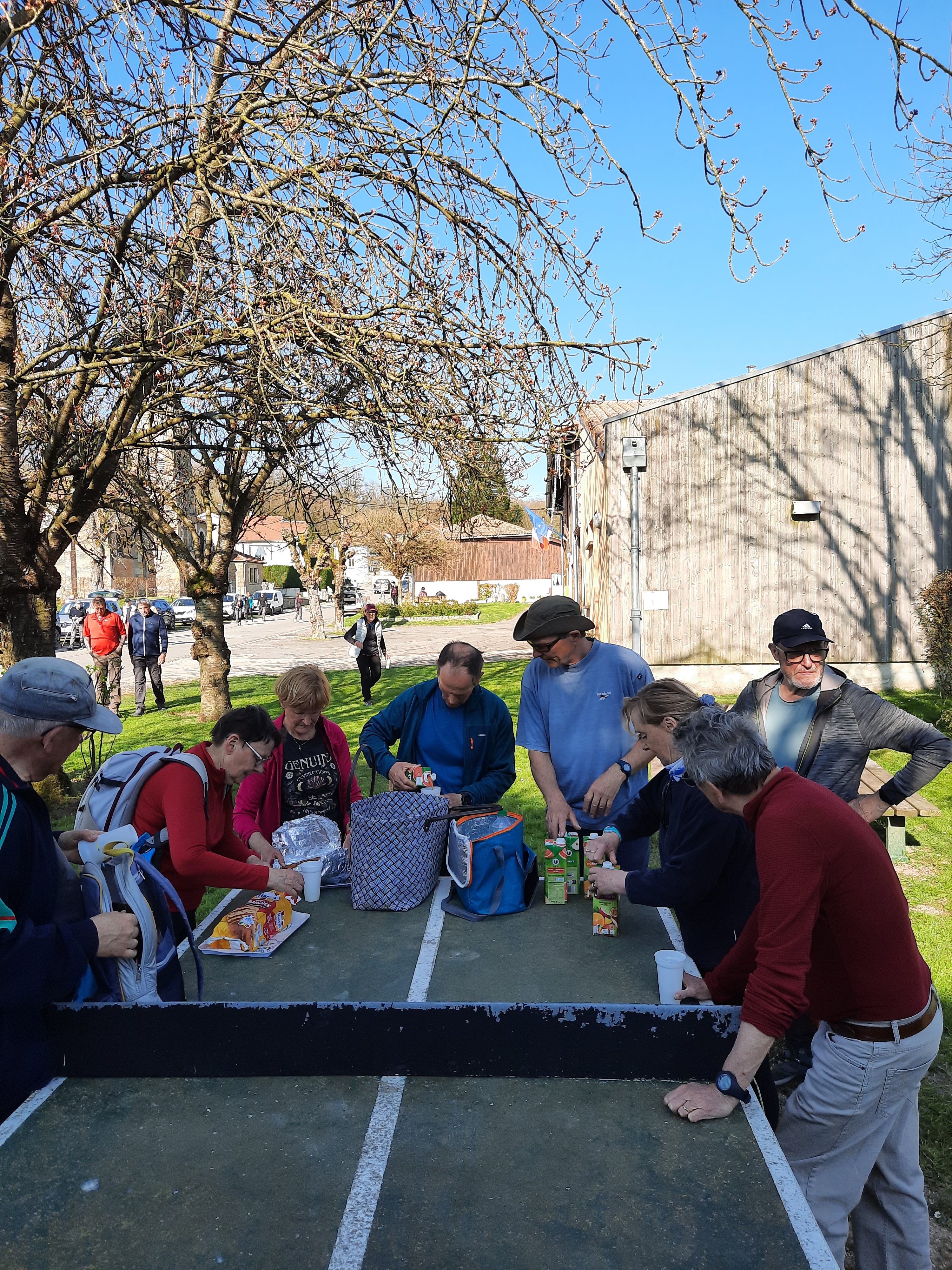Préparation du gouter