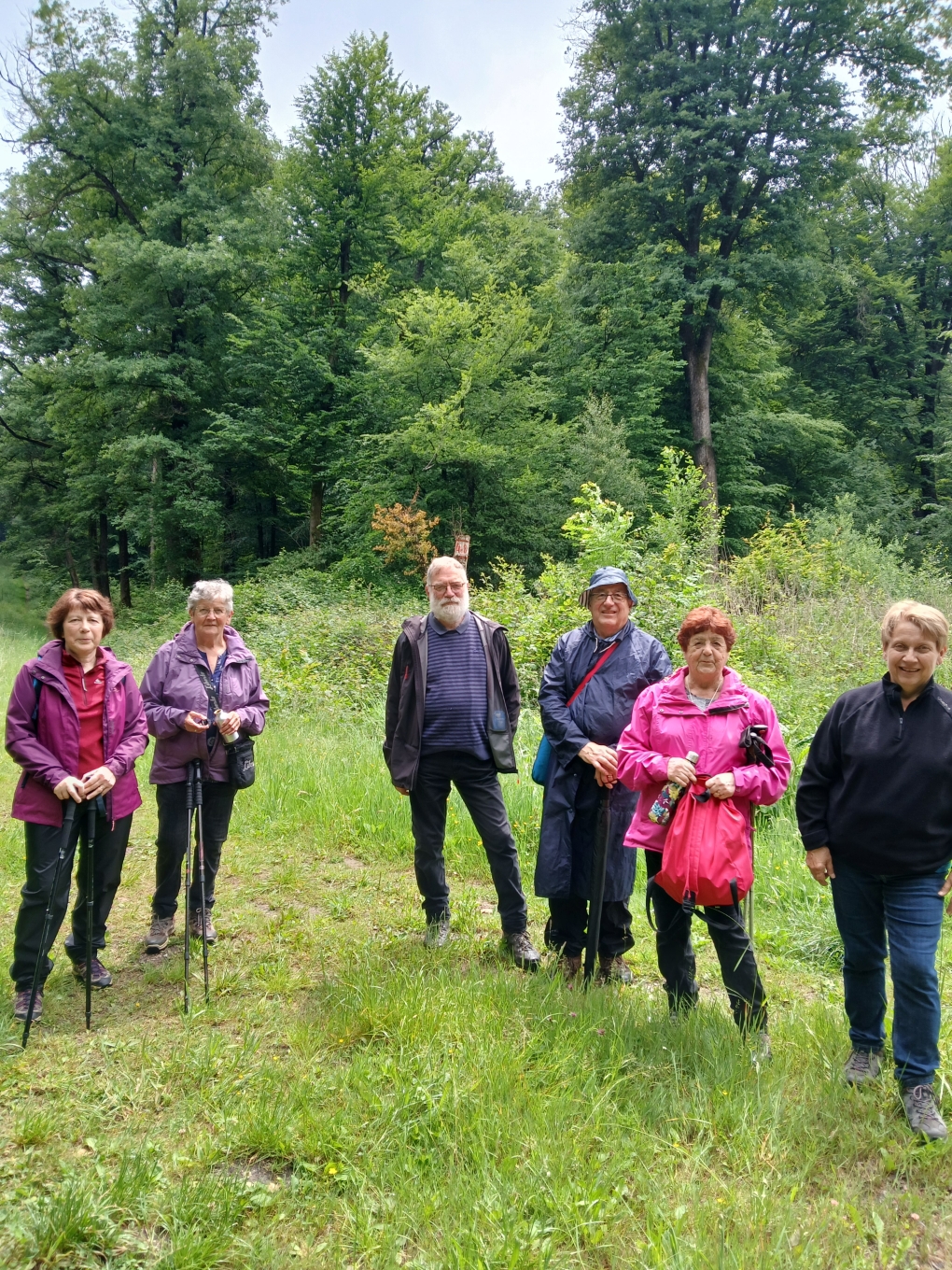 le soleil etait meme present