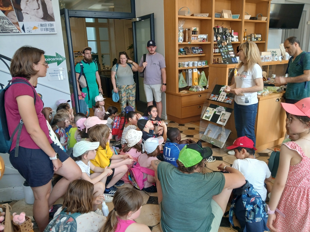 un peu d'histoire locale à l'office du tourisme