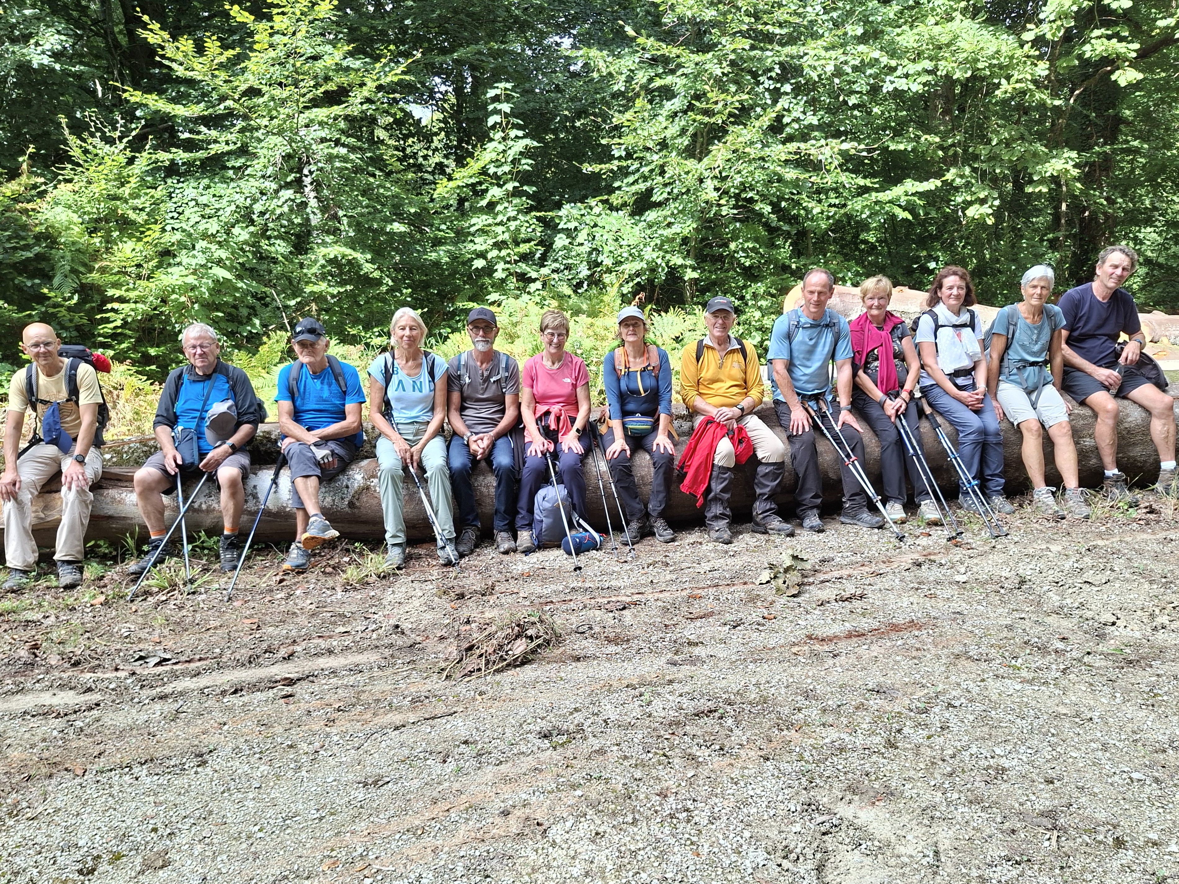 Belle rando. ensoleillée, dommage, peu d'adhérents