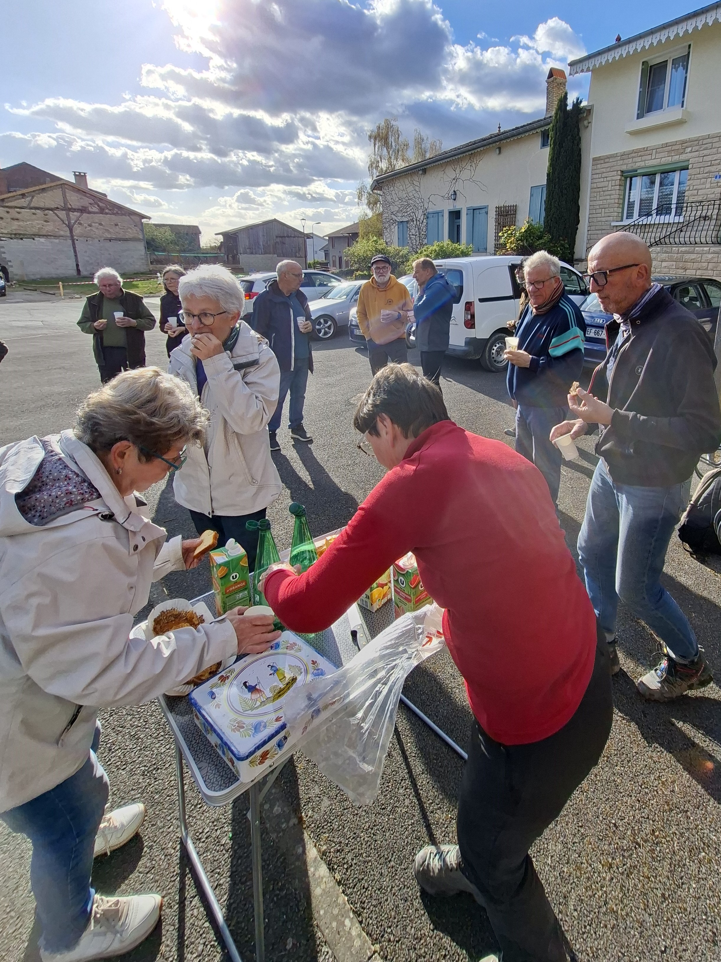Après l'effort, le réconfort