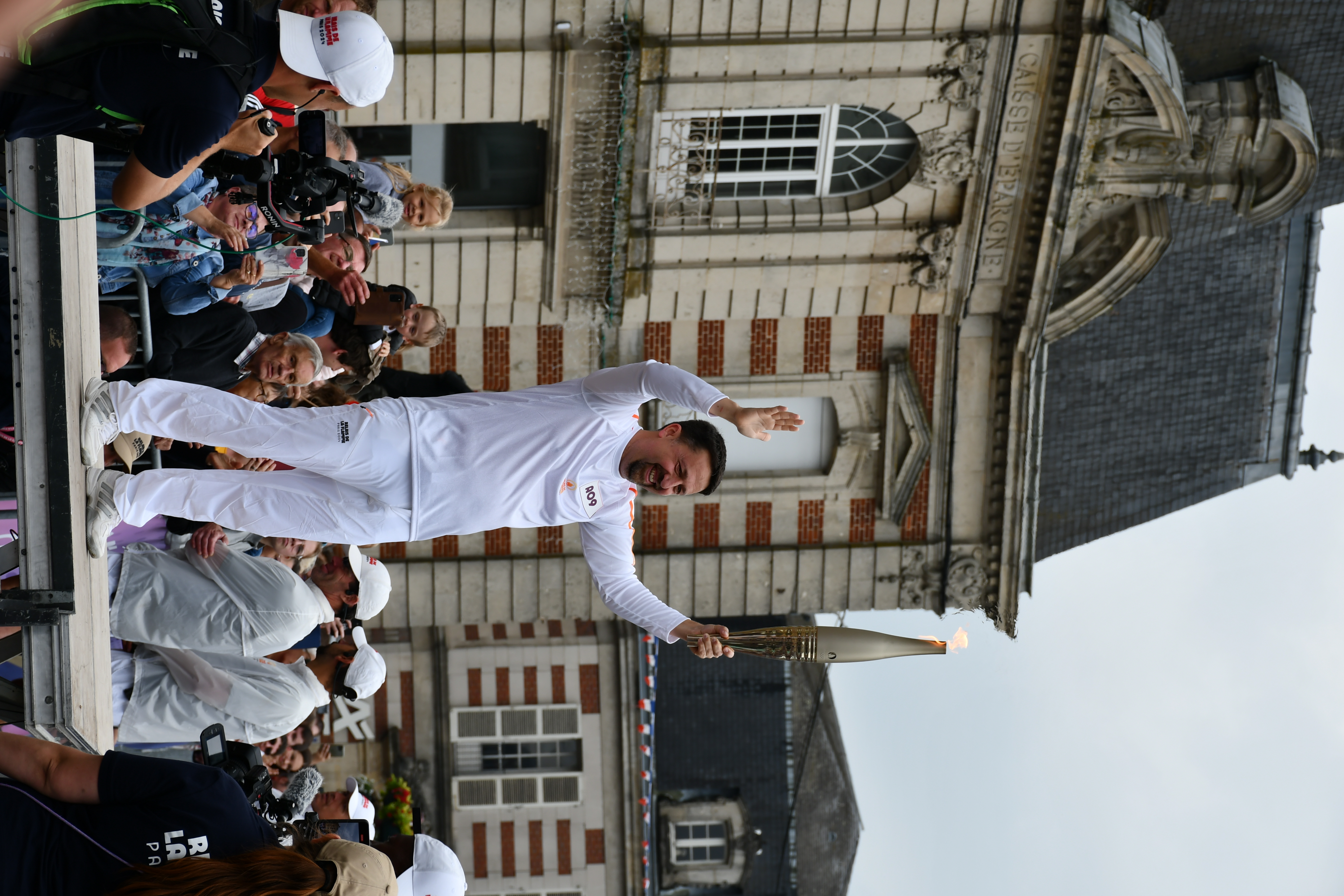 Passage de la flamme olympique du 30 juin
