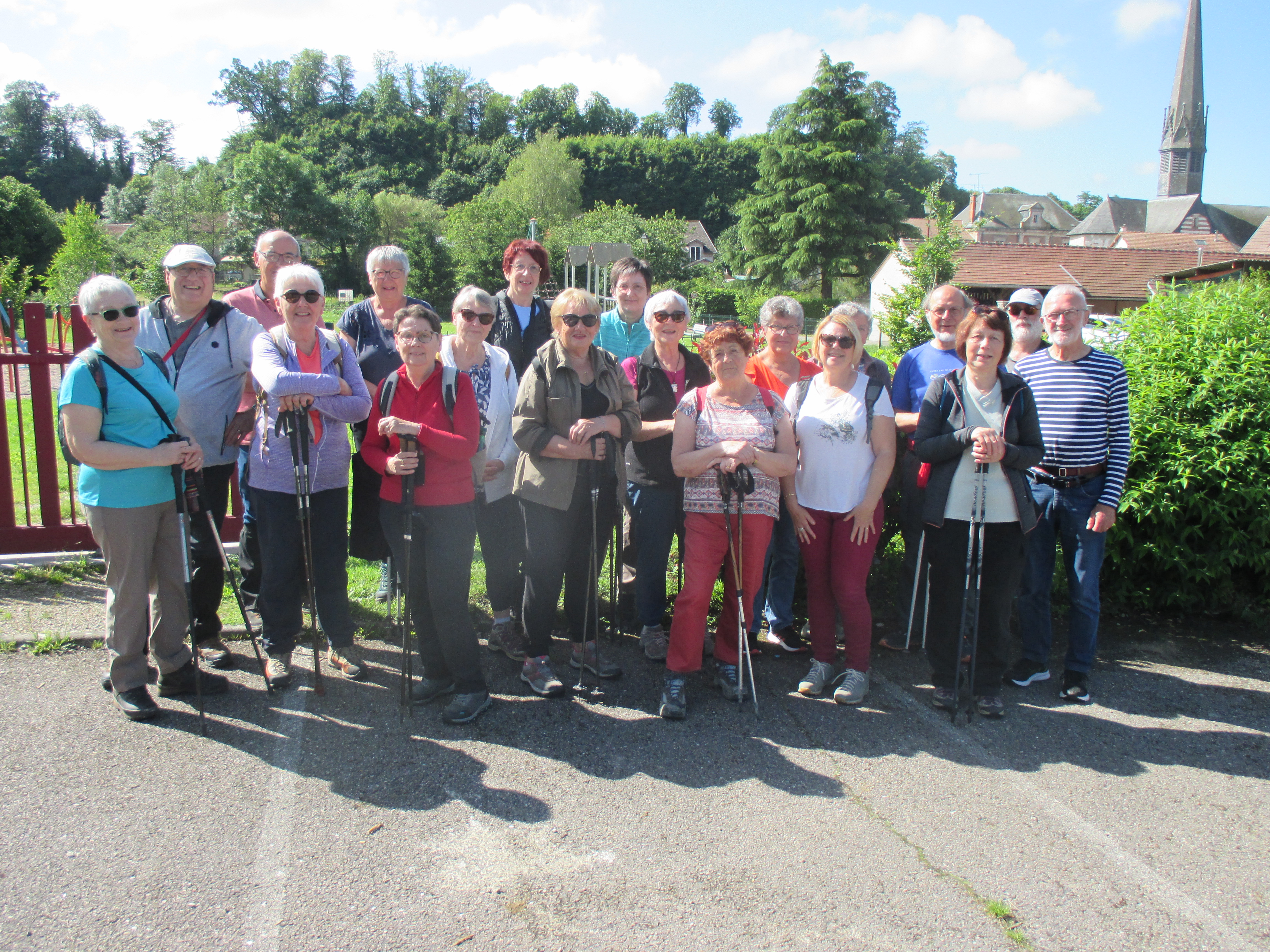 Rando de 6 kms le matin