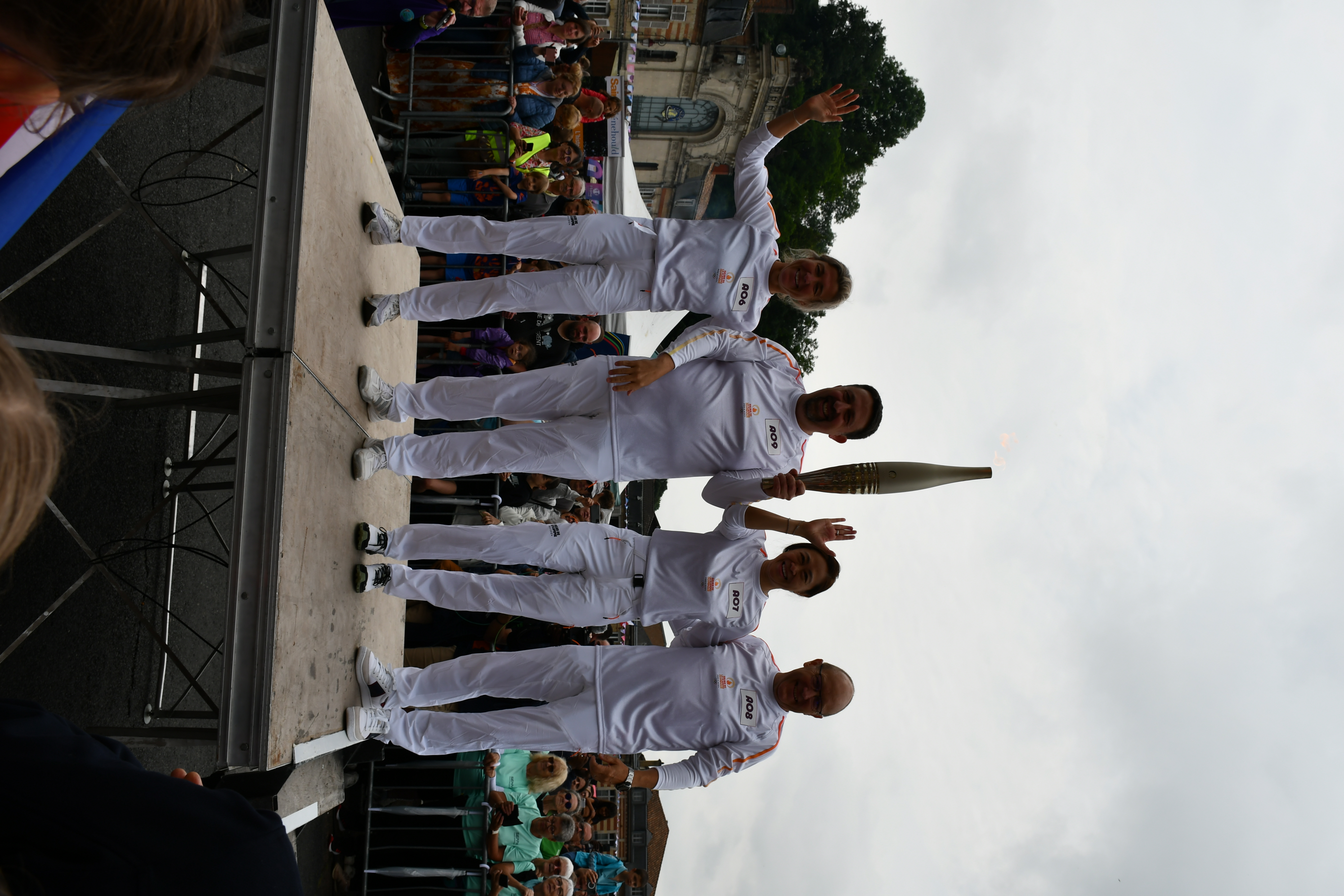 Passage de la flamme olympique du 30 juin